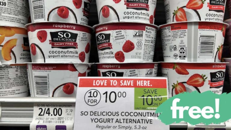 FREE So Delicious Coconutmilk Yogurt at Publix