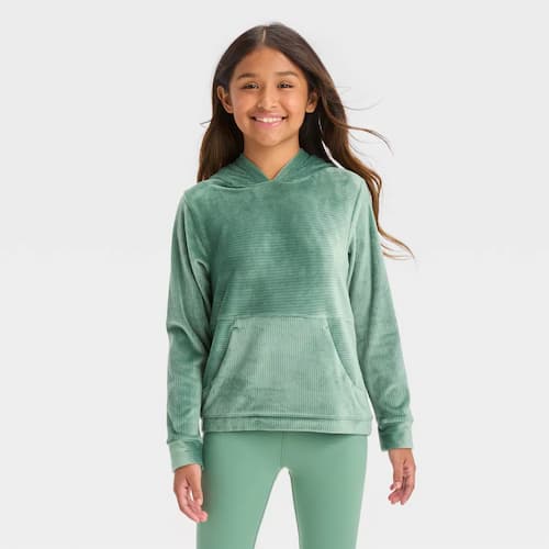 All in Motion Girl's Velour Hoodies