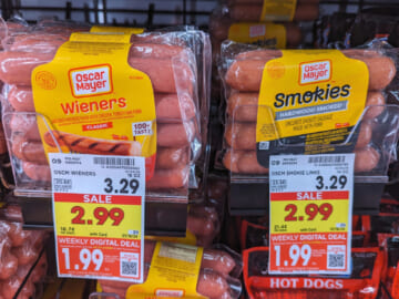 Oscar Mayer Hot Dogs As Low As $1.99 At Kroger
