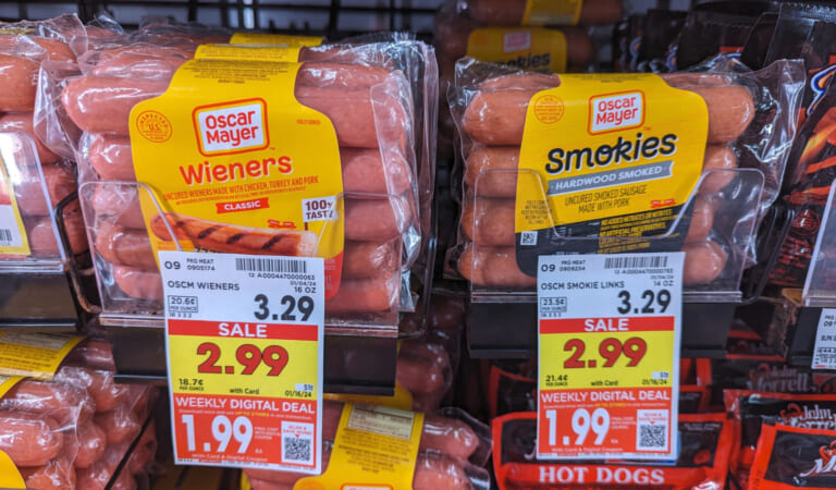 Oscar Mayer Hot Dogs As Low As $1.99 At Kroger