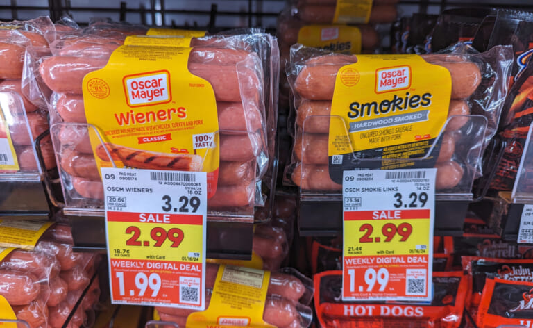 Oscar Mayer Hot Dogs As Low As $1.99 At Kroger
