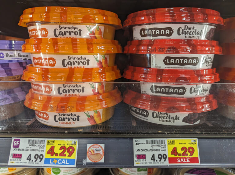 Lantana Hummus Just $3.04 At Kroger (Regular Price $4.99)