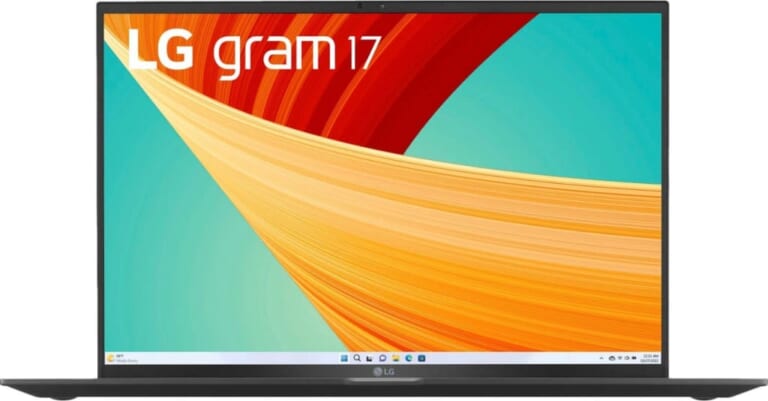 LG Gram 13th-Gen. i7 17" Laptop w/ NVIDIA GeForce RTX 3050 for $1,300 + free shipping