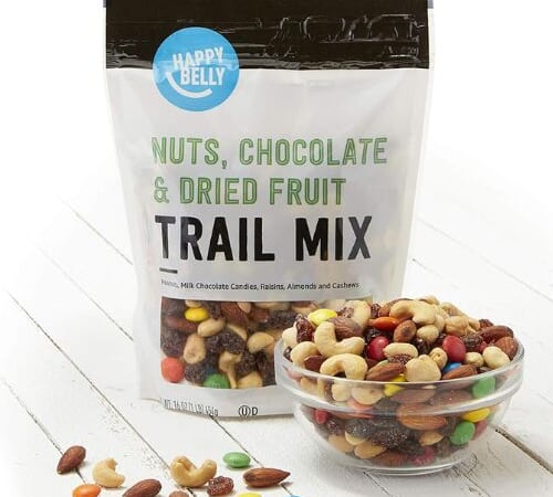 Happy Belly Nuts, Chocolate & Dried Fruit Trail Mix as low as $5.33 Shipped Free (Reg. $8.02)