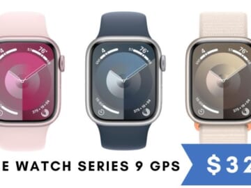Apple Watch Series 9 GPS | $329 (reg. $399)