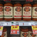 Grab The Jars Of Rao’s Pasta Sauce For Just $4.99 At Kroger (Regular Price $8.99)