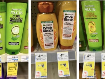 $1 Garnier Fructis & Whole Blends Haircare | Walgreens & CVS Deals