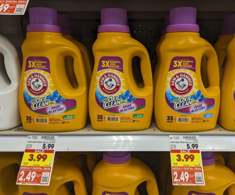Arm & Hammer Detergent As Low As $2.49 At Kroger (Regular Price $5.99)