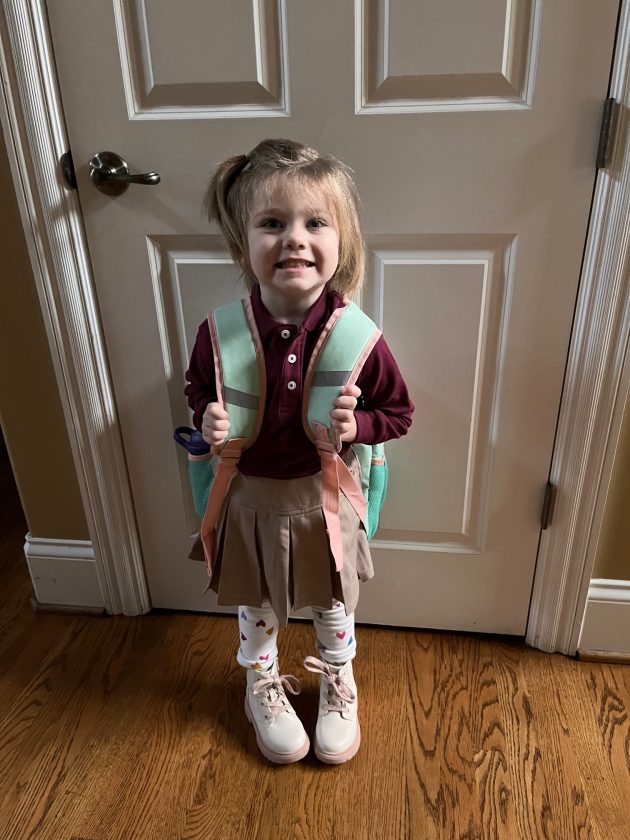 Weekly Recap: Kierstyn’s first week of preschool + all about my word for the year and Circadian Rhythms