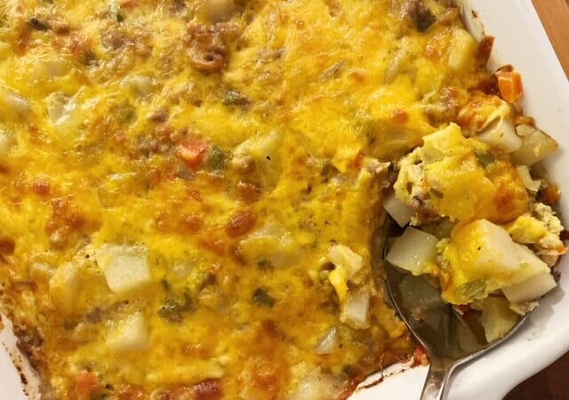 Sausage & Potato Breakfast Casserole