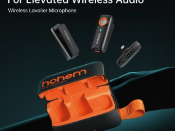 Hohem Lavalier Lapel Microphone for $129 + free shipping