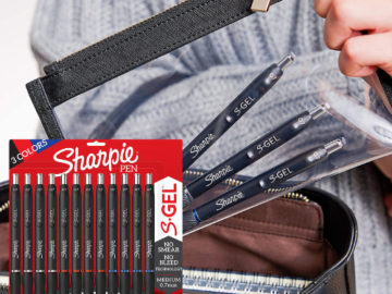 Sharpie 12-Count S-Gel Assorted Colors Medium Point Gel Pens as low as $8 After Coupon (Reg. $29.37) + Free Shipping – 67¢/Pen