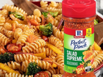 McCormick 6-Pack Perfect Pinch Salad Supreme Seasoning as low as $8.09 Shipped Free (Reg. $17.66) – $1.35/Bottle