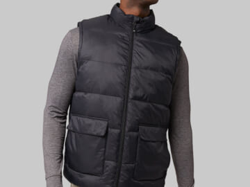 32 Degrees Men's Nano Sherpa Lined Vest for $15 + free shipping w/ $24