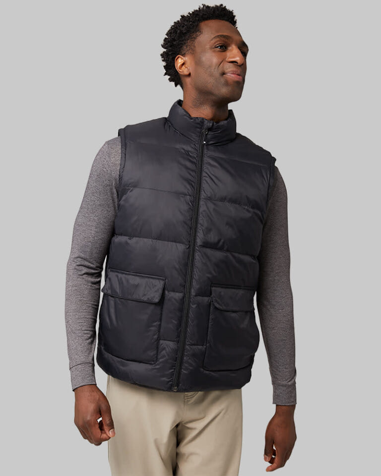 32 Degrees Men's Nano Sherpa Lined Vest for $15 + free shipping w/ $24