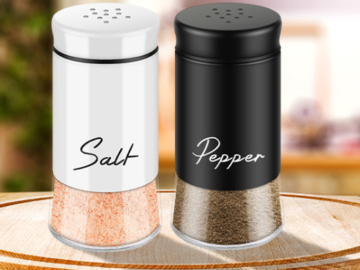 Salt & Pepper Shakers Set $4.99 After Coupon (Reg. $16) – $2.50 each
