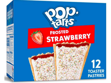 Pop Tarts Frosted StrawberryToaster Pastries (12 count box) only $1.71 at Walgreens!