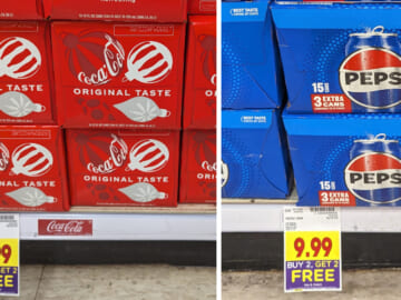 Get Coca-Cola 12-Packs For Just $4.50 At Kroger (Regular Price $9.99) – Plus Cheap Pepsi