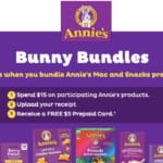 Annie’s Mac & Snacks Bunny Bundles Rebate | Spend $15, Get $5!