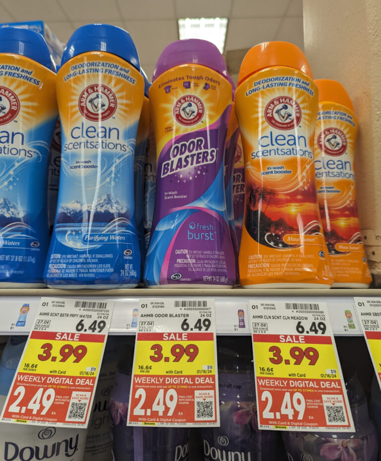 Arm & Hammer Scent Boosters Just $2.49 At Kroger