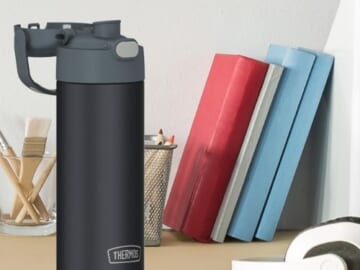 Thermos FUNtainer 16-Oz Water Bottle, Matte Charcoal $11.89 (Reg. $20) – 7K+ FAB Ratings!