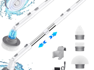 Upgrade your cleaning routine with Electric Spin Scrubber for just $34.99 After Coupon (Reg. $69.98)