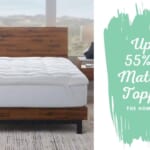 The Home Depot | Up to 55% Off Mattress Toppers + Extra 10% Off