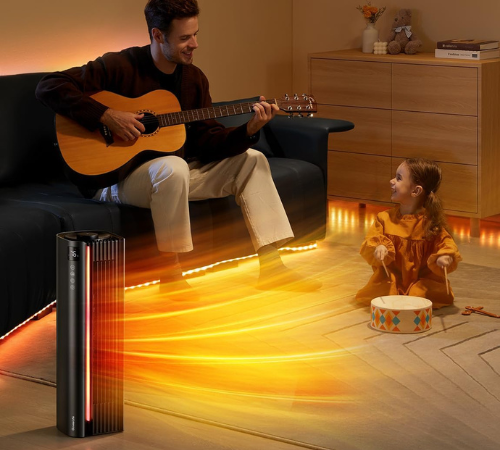 Experience efficient and intelligent heating with this Smart Oscillating Ceramic Tower Heater for just $79.99 After Code (Reg. $139.99) + Free Shipping