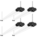 Hykolity Beam Series 4-Foot Linkable LED Shop Light 4-Pack for $40 + free shipping