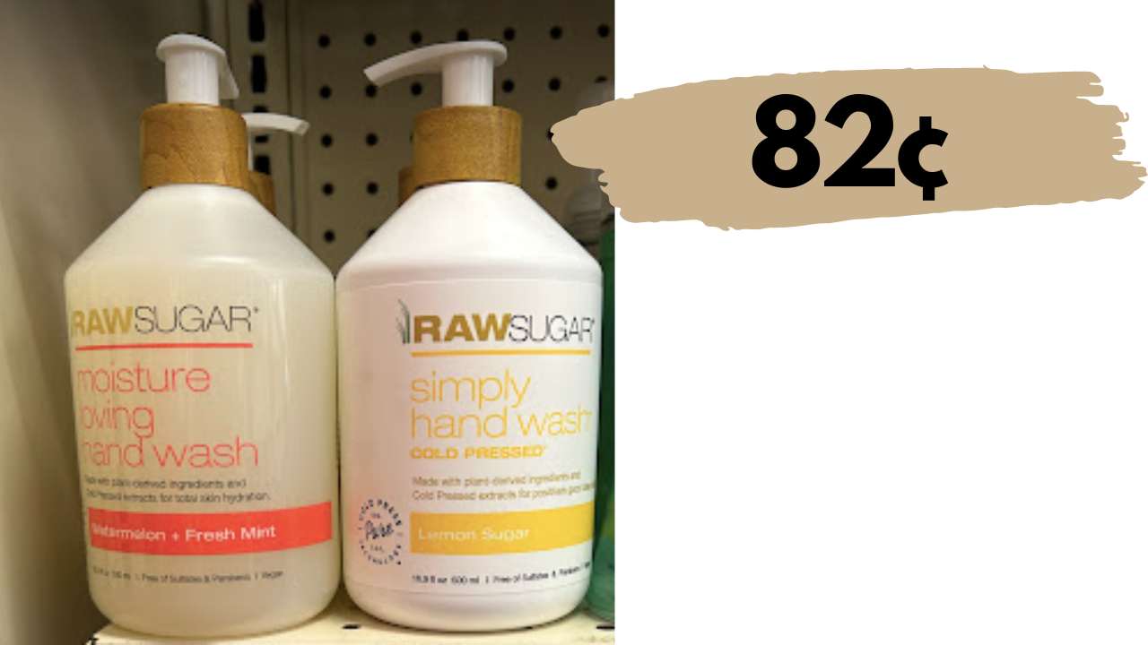 Stock Up on Raw Sugar Hand Soap for 82¢ at Walgreens (reg. $4.99)