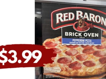 $3.99 Red Baron Frozen Pizzas with Kroger eCoupon