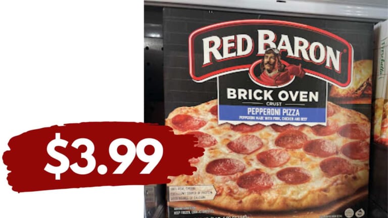 $3.99 Red Baron Frozen Pizzas with Kroger eCoupon