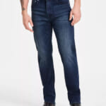 Calvin Klein Men's Standard Straight-Fit Stretch Jeans for $43 + free shipping