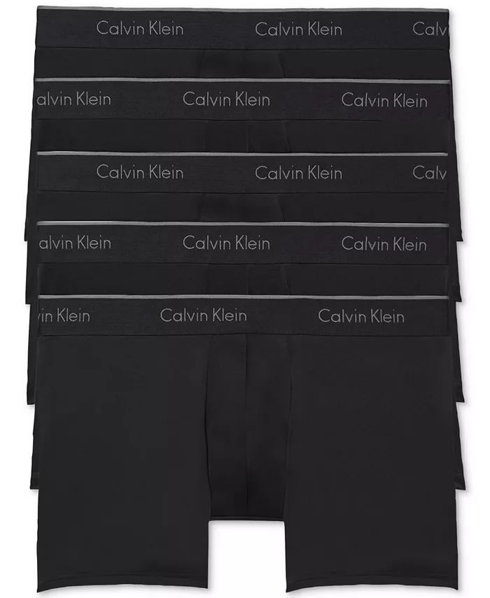 Calvin Klein Men's Micro Stretch Low Rise Trunk Underwear 5-Pack for $34 + free shipping