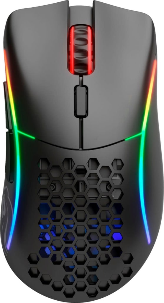 Glorious Model D Minus Wireless Honeycomb RGB Gaming Mouse for $56 + free shipping