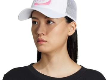 adidas Women’s Foam Front Snapback Adjustable Fit Trucker Hat $8.90 (Reg. $28)