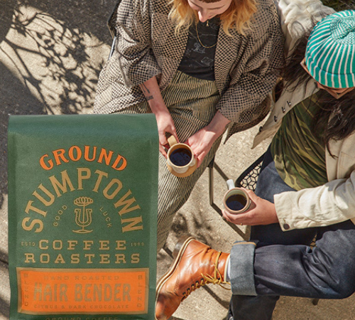 Stumptown Coffee Roasters Hair Bender 12oz Medium Roast Ground Coffee as low as $5.65 Shipped Free (Reg. $8.92)