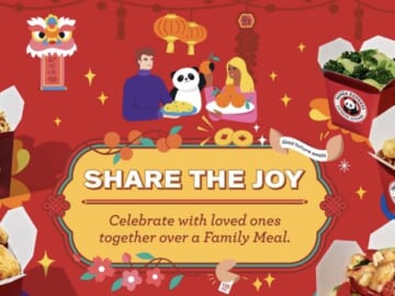 Panda Express Lunar New Year Good Fortune Scratcher