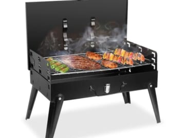 NewHome Foldable Charcoal Grill