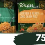 75¢ Knorr Pasta & Rice Sides at Publix