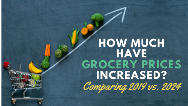 How Much Have Grocery Prices Increased? Comparing 2019 vs. 2024