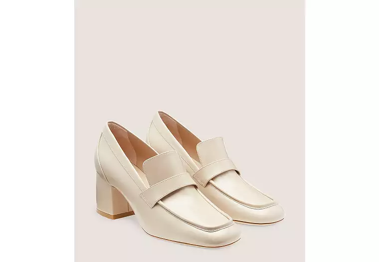 Heeled loafers from Stuart Weitzman