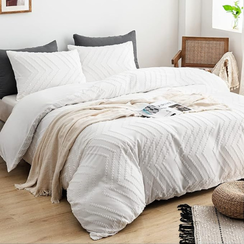 Experience the comfort of soft and durable microfiber material for a good night’s sleep with this Boho Duvet Cover Set as low as $19.99 After Code (Reg. $39.99+) + Free Shipping