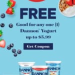 Free Dannon Yogurt!
