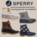 Sperry Has $29 Kids Duck Boots + Free Shipping with Code FREESHIP