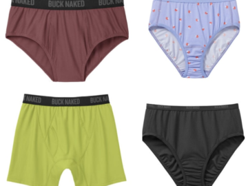 Underwear at Duluth Trading Co.: buy 4, get 5th free + free shipping w/ $50