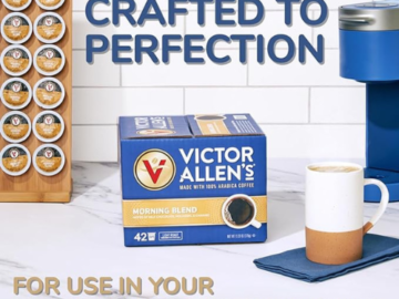 Victor Allen’s Single Serve Coffee Pods Winter Wonderland 96-Count Variety Pack as low as $27.19 Shipped Free (Reg. $40) – 28¢/Pod