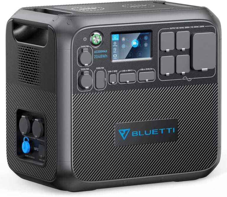 Bluetti AC200MAX 2,200W Expandable Power Station for $1,299 + free shipping