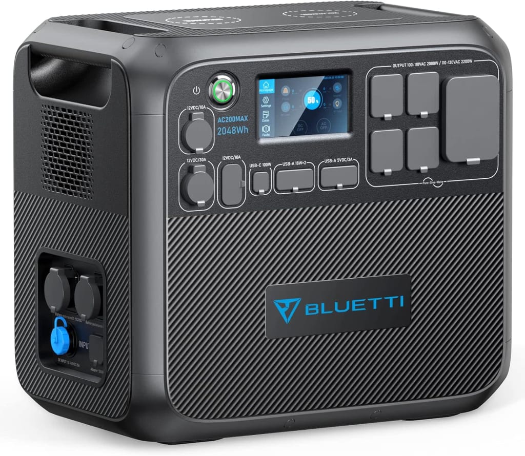 Bluetti AC200MAX 2,200W Expandable Power Station for $1,299 + free shipping