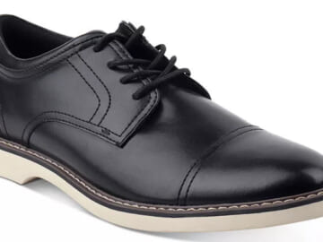 Alfani Men's Theo Cap Toe Oxford Dress Shoes for $30 + free shipping w/ $49